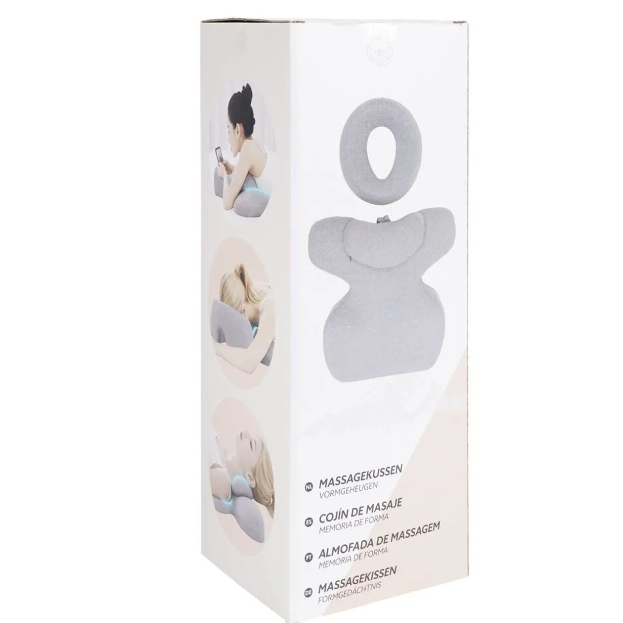 Coussin de massage ergonomique mémoire de forme 3 pièces < Gifi Online