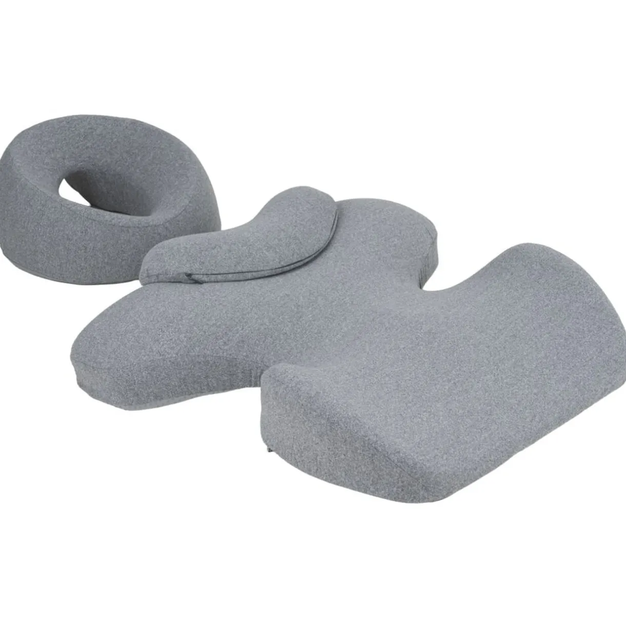 Coussin de massage ergonomique mémoire de forme 3 pièces < Gifi Online
