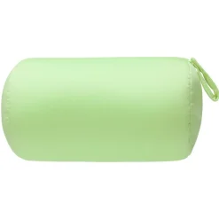 Coussin de plage à microbilles Funky vert Ø16x30cm