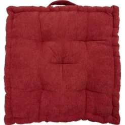 Coussin de sol carré côtelé 5 points 45x45cm (3 modèles) < Gifi Online