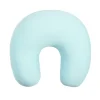 Coussin de voyage bleu ciel microbille