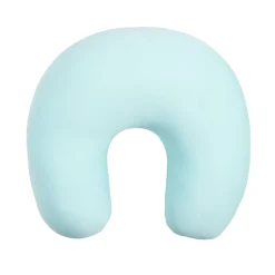 Coussin de voyage bleu ciel microbille