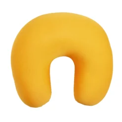 Coussin de voyage microbille orange < Gifi New