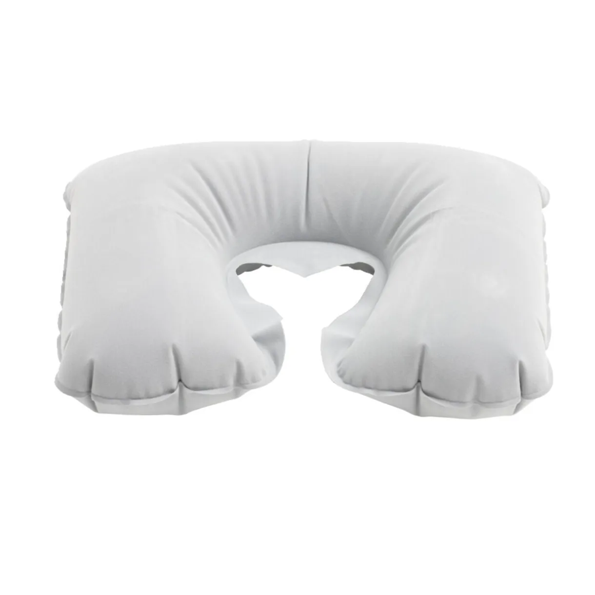 Coussin de voyage tour de cou gonflable gris 27x39,5cm < Gifi Best