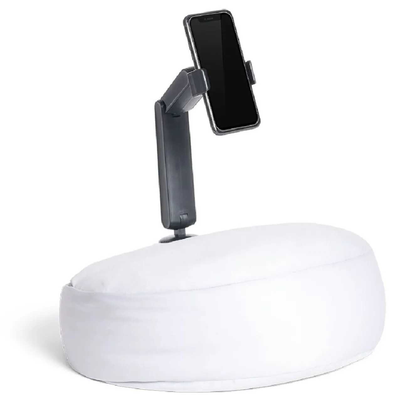 Coussin ergonomique avec support porte-téléphone