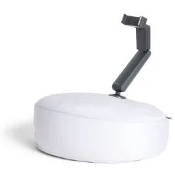 Coussin ergonomique avec support porte-téléphone