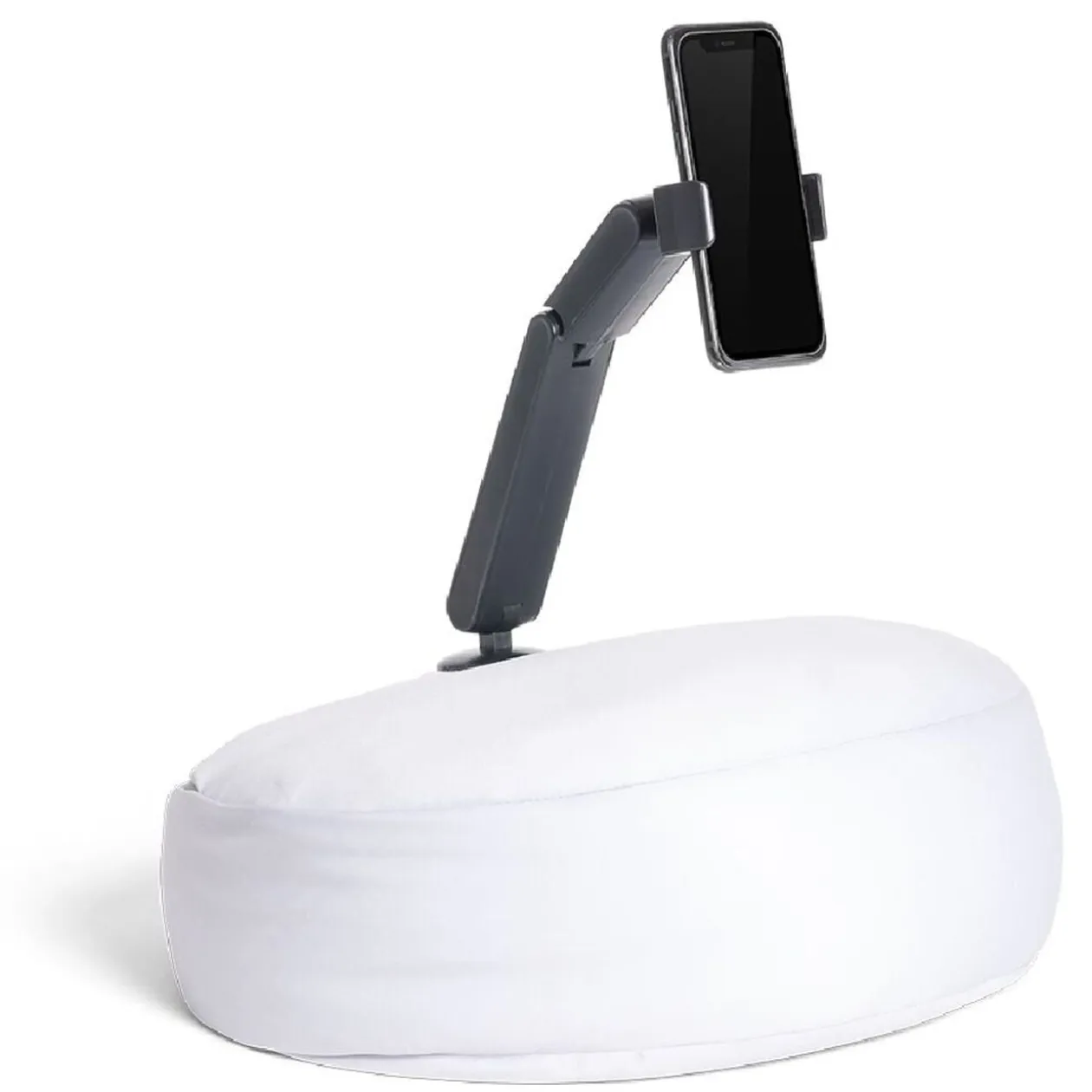 Coussin ergonomique avec support porte-téléphone