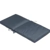 Coussin fauteuil Oxford gris anthracite 90x42xép4cm