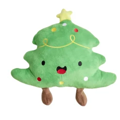 Coussin Noël forme sapin vert 35x43cm < Gifi New
