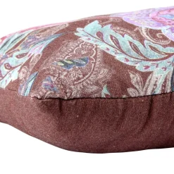 Coussin rectangulaire motif végétal Indie effet toile de jute 30x50cm (2 modèles) < Gifi Hot