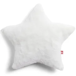 Coussin étoile blanc 25cm < Gifi Online