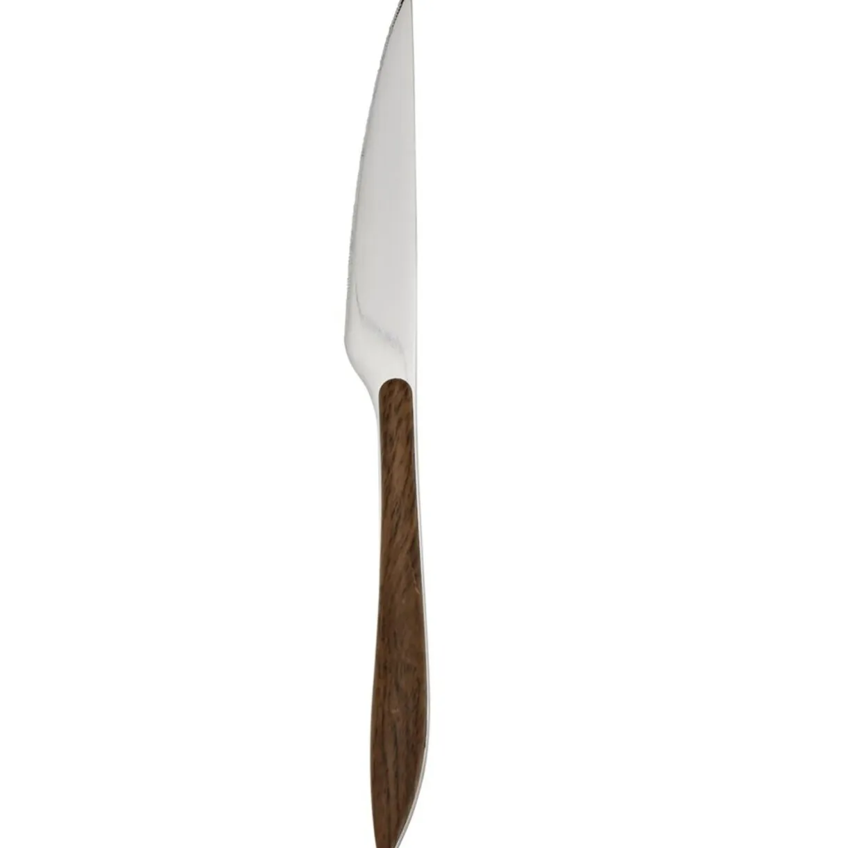 Couteau acier 23cm manche marron < Gifi Discount