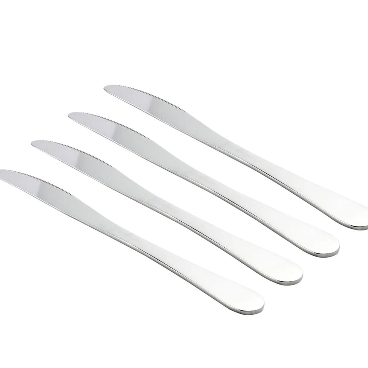 Couteau de table x4 en acier L21cm < Gifi Online