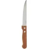 Couteau à grillade manche bois bubinga lame inox 11 cm < Gifi Hot