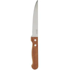 Couteau à grillade manche bois bubinga lame inox 11 cm < Gifi Hot