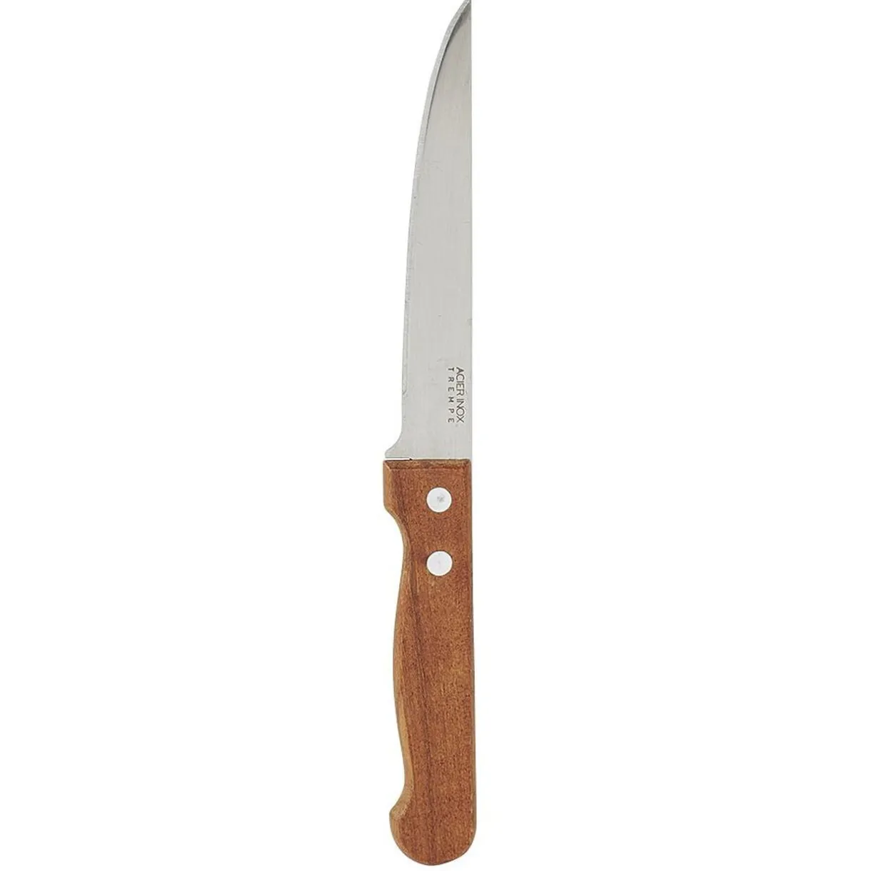 Couteau à grillade manche bois bubinga lame inox 11 cm < Gifi Hot