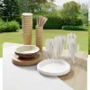 Couteau plastique blanc x12 < Gifi Clearance