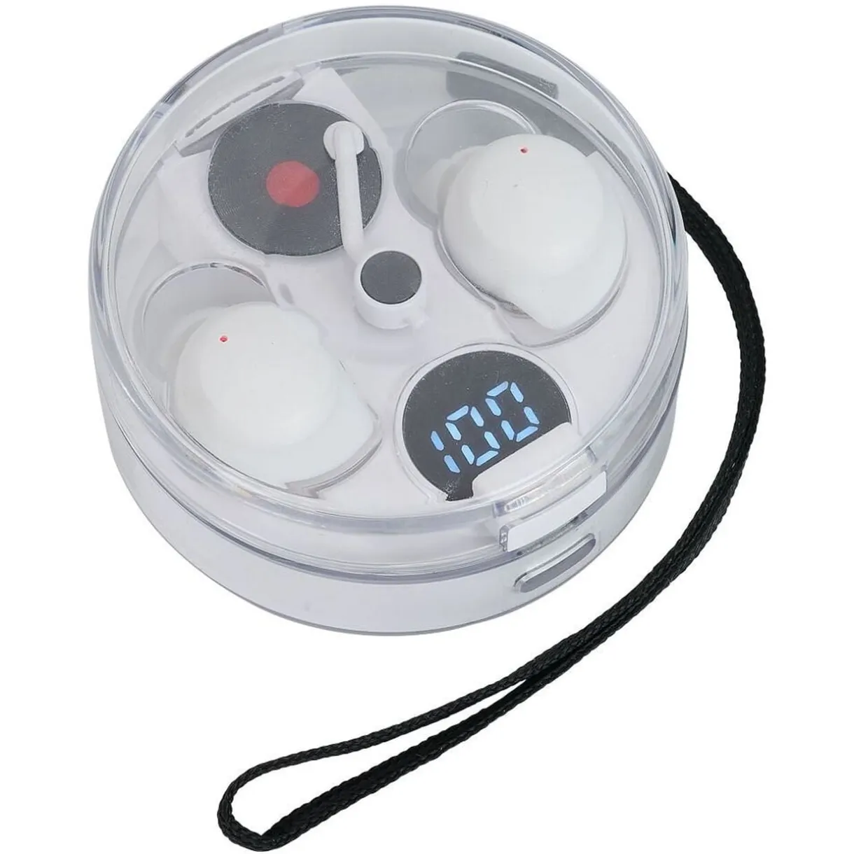 Écouteurs bluetooth ABS et plastique Ø6,6cm - 2 coloris < Gifi Hot