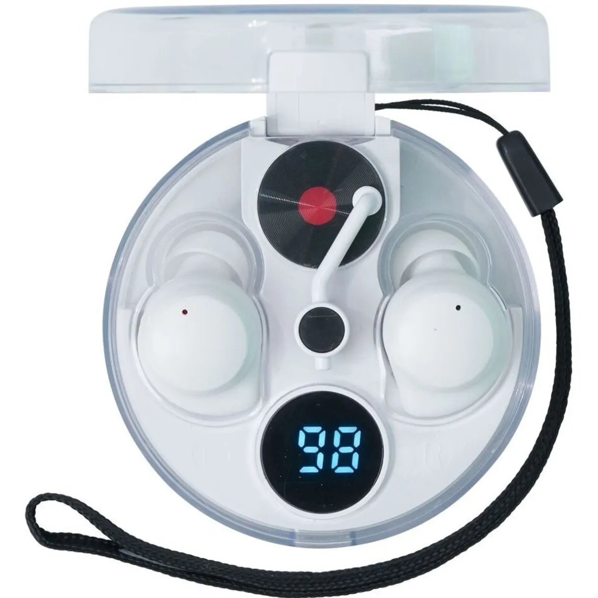 Écouteurs bluetooth ABS et plastique Ø6,6cm - 2 coloris < Gifi Hot