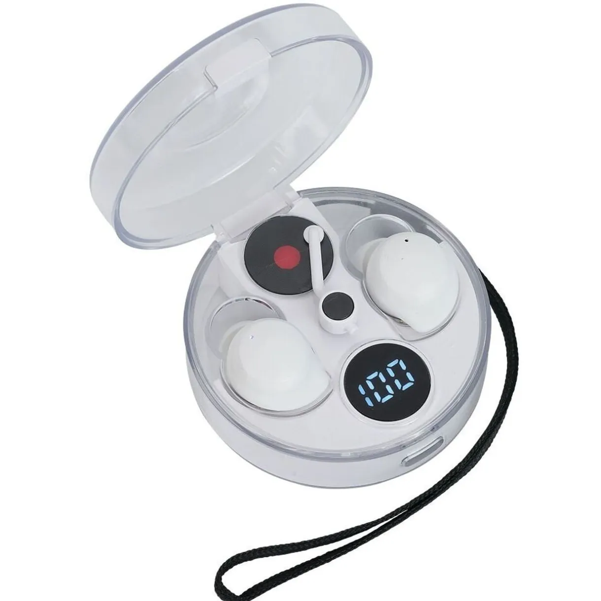 Écouteurs bluetooth ABS et plastique Ø6,6cm - 2 coloris < Gifi Hot