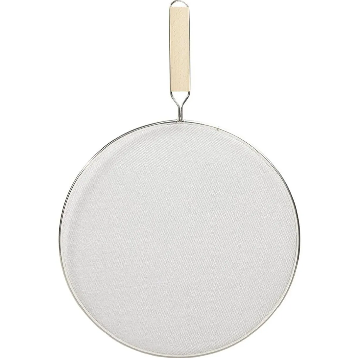 Couvercle anti éclaboussures écran inox et bambou Ø29cm < Gifi New