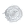 Couvercle silicone transparent 5 tailles assorties Ø6,5cm à Ø20,5cm