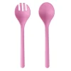 Couverts à salade x2 plastique rose L26,5cm < Gifi Outlet