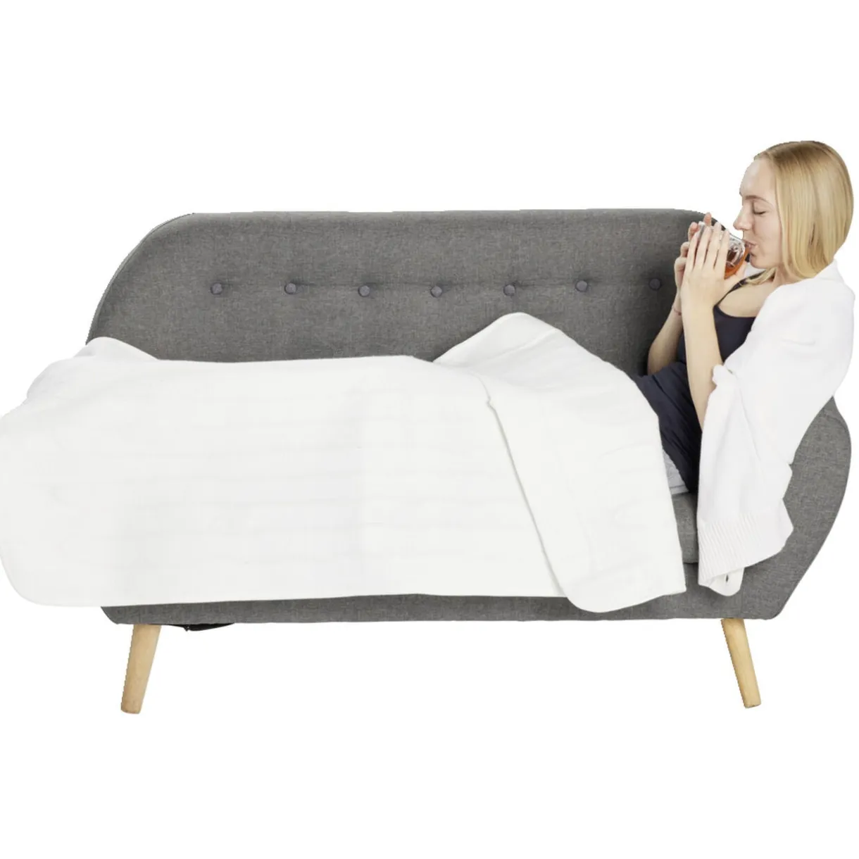 Couverture chauffante 80x150cm température réglable < Gifi New