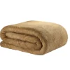 Couvre lit 2 personnes sherpa beige 220x240cm < Gifi Best