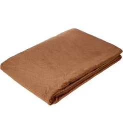 Couvre-lit 2 personnes velours matelassé 220x240cm (2 modèles) < Gifi Online