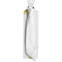 Cravate fantaisie noire ou blanche L47cm < Gifi Clearance