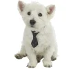 Cravate pour chien noire ou rouge