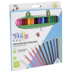 Crayon de couleur en bois x24 < Gifi Sale