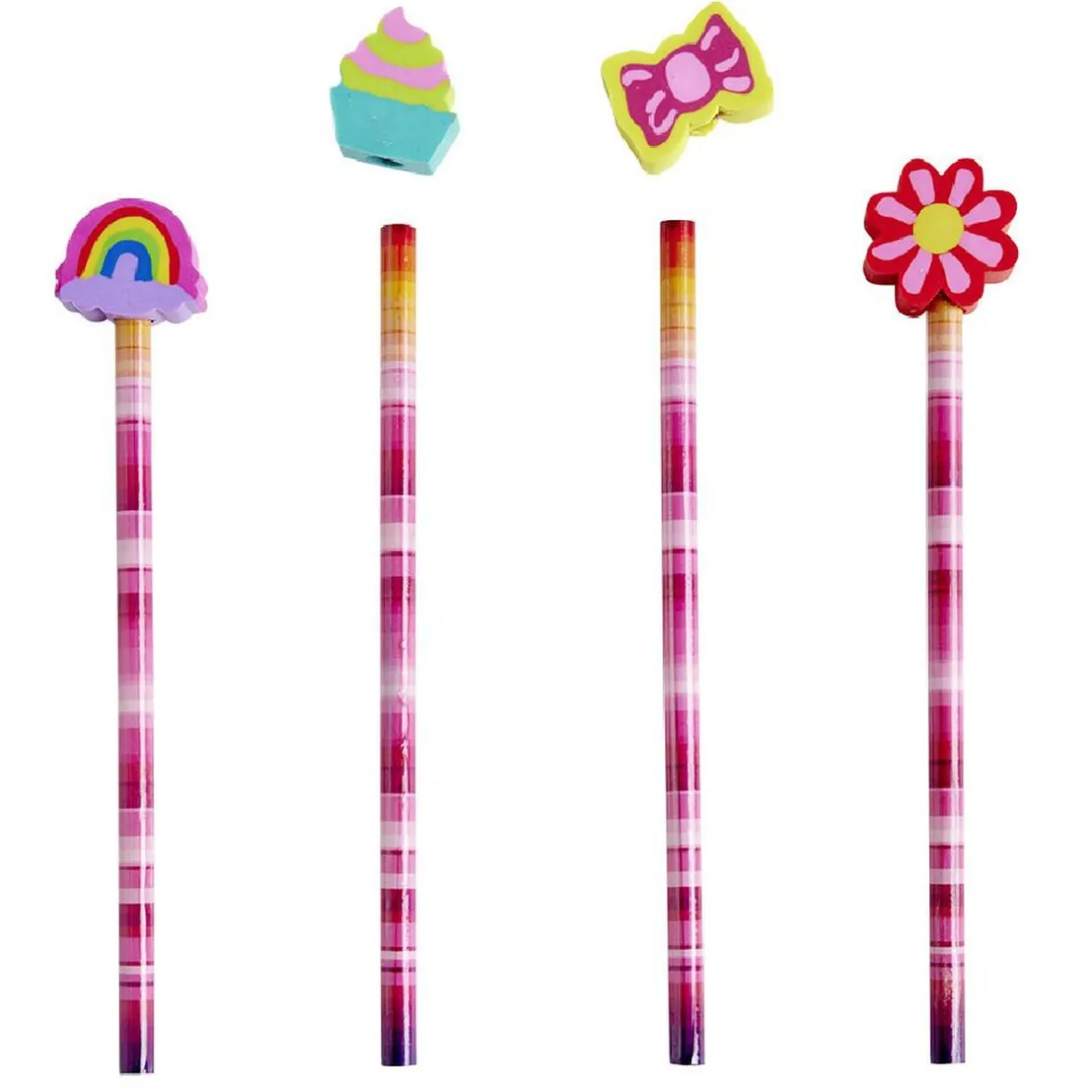 Crayon à papier avec gomme intégrée forme fantaisie L23,5cm x6 < Gifi Sale