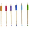 Crayon à papier HB avec grip et gomme x6 < Gifi New