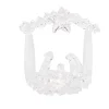 Crèche à suspendre en verre H7,5cm (6 modèles)
