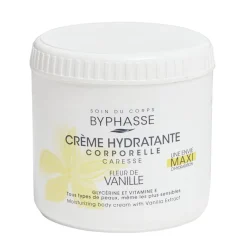 Crème hydratante corporelle Byphasse fleur de vanille 500ml