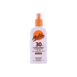 Crème solaire SPF30 haute protection Malibu lotion spray 200ml