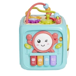 Cube activité enfant 14x14x17,7cm