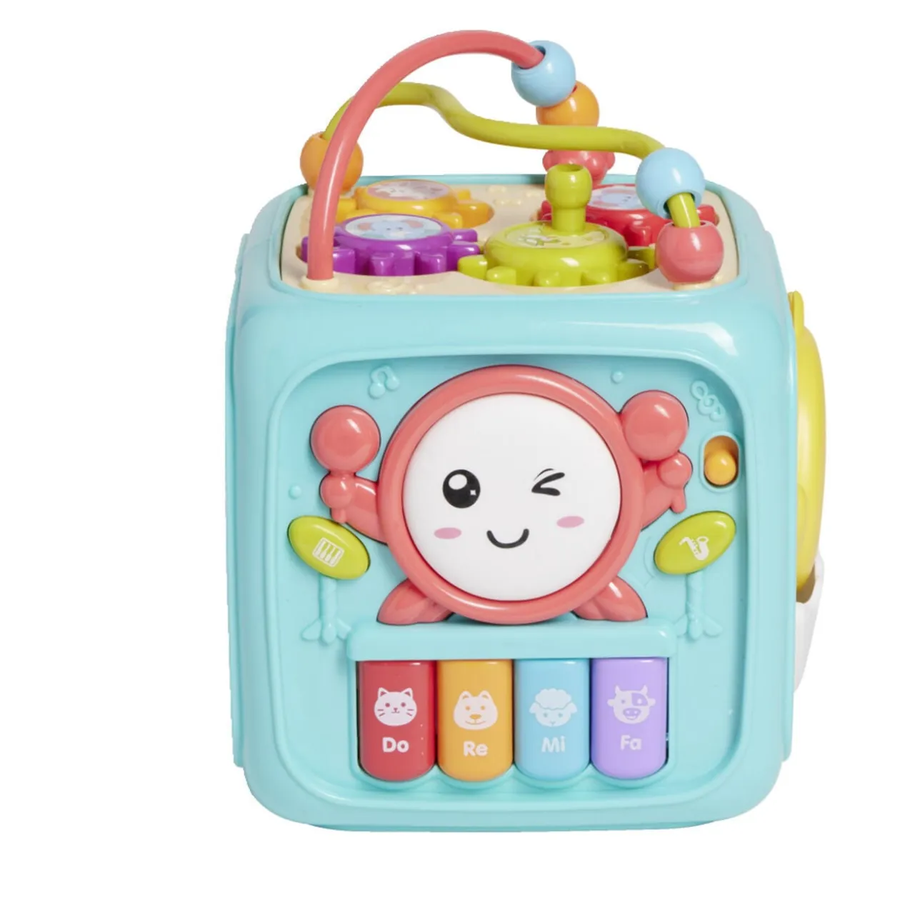 Cube activité enfant 14x14x17,7cm