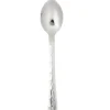 Cuillère à café inox L15,5cm manche acier facette