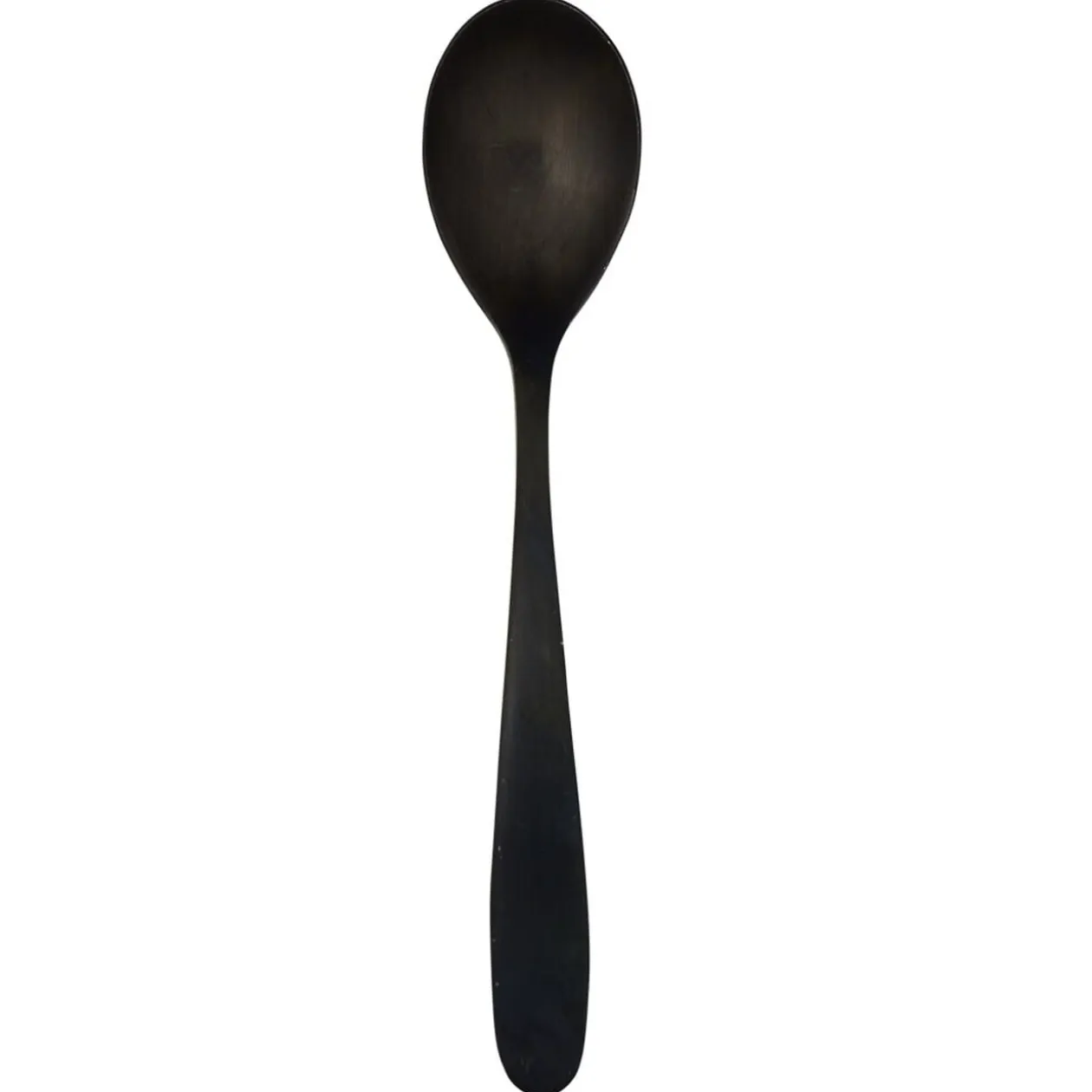 Cuillère à café inox L15,5cm manche bagatelle noir