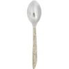 Cuillère à café L13,5cm acier manche gris