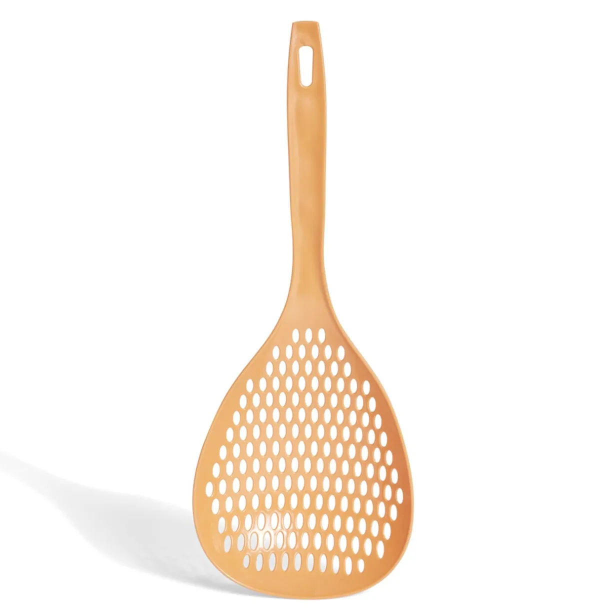 Cuillère écumoire plastique blanc ou orange < Gifi New