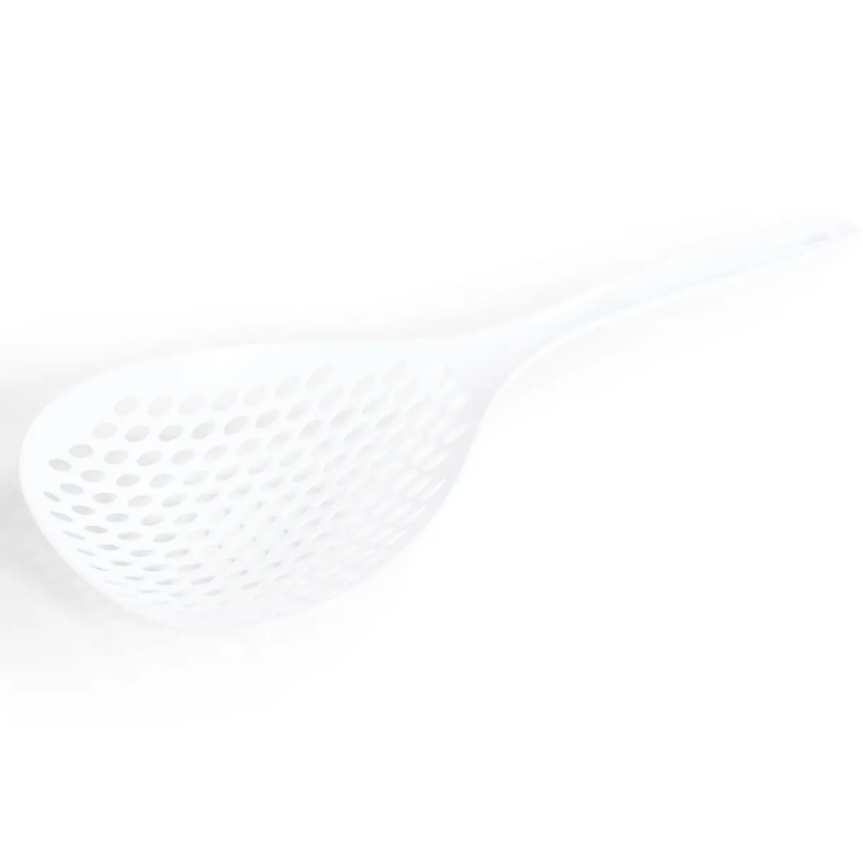 Cuillère écumoire plastique blanc ou orange < Gifi New