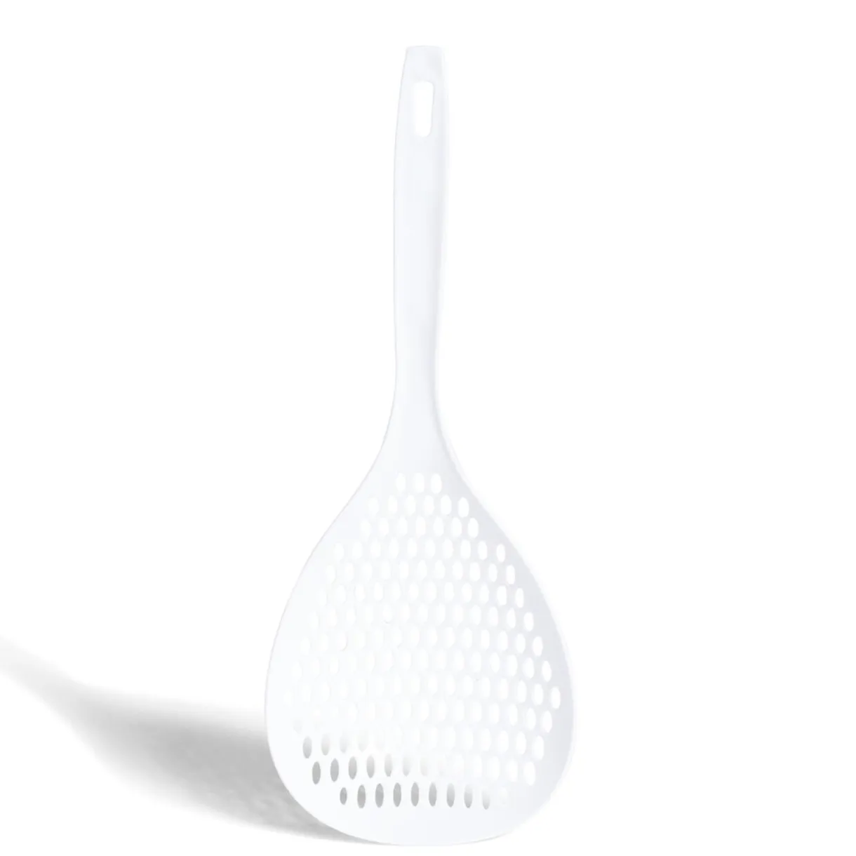 Cuillère écumoire plastique blanc ou orange < Gifi New