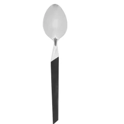 Cuillère à dessert Furtif manche noir < Gifi New