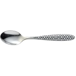 Cuillère à dessert Scandinave noir et blanc