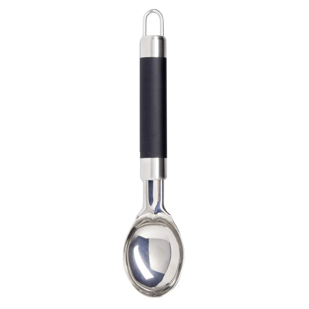 Cuillère à glace en inox avec manche en plastique L.19,5cm < Gifi Clearance