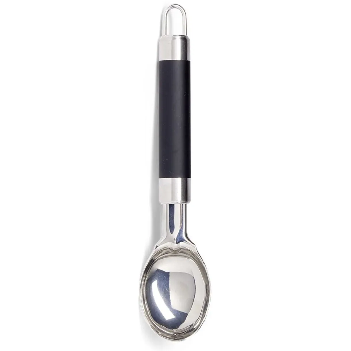 Cuillère à glace en inox avec manche en plastique L.19,5cm < Gifi Clearance